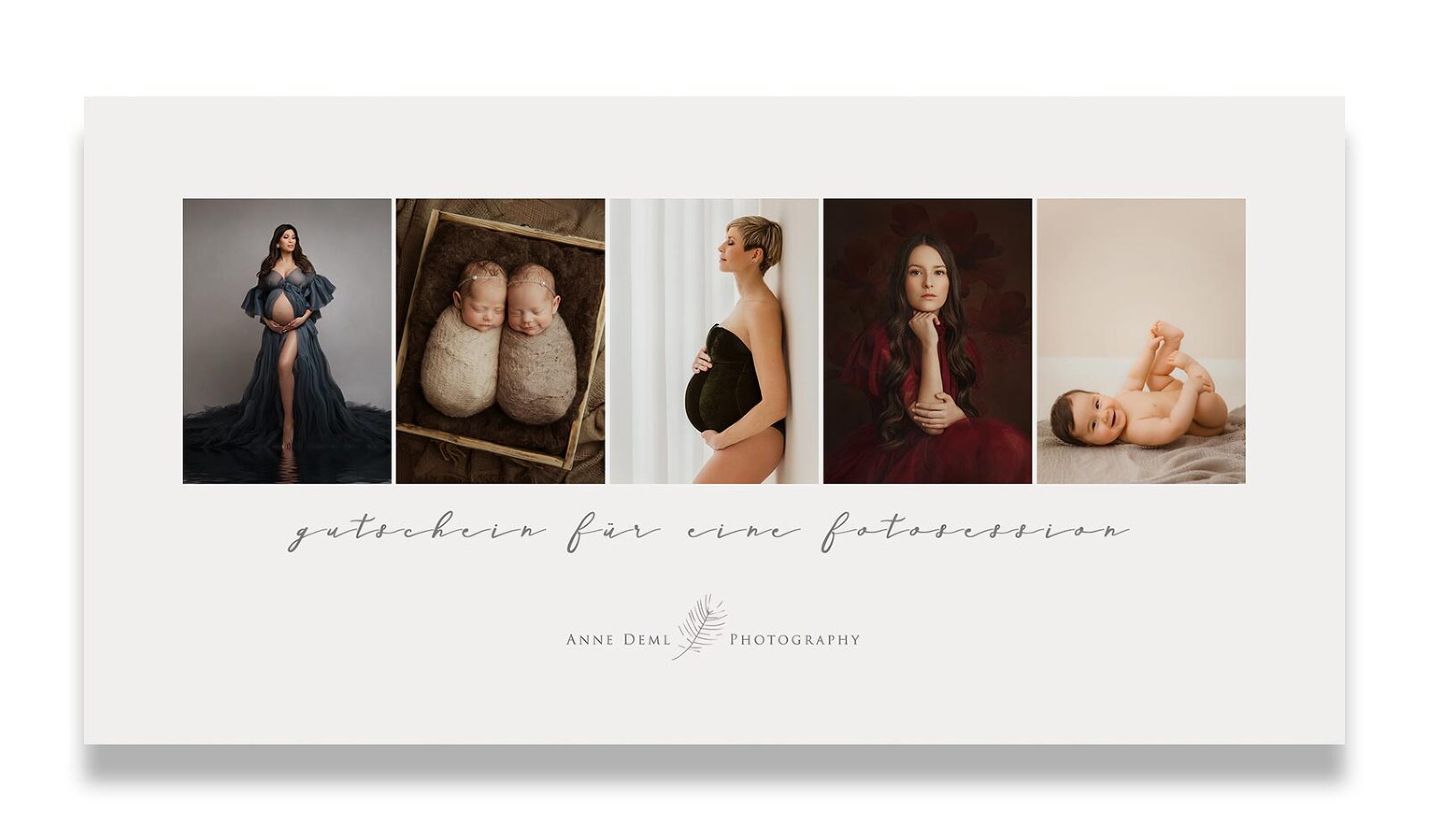 newbornshooting münchen gutschein verschenken anne deml fotografin