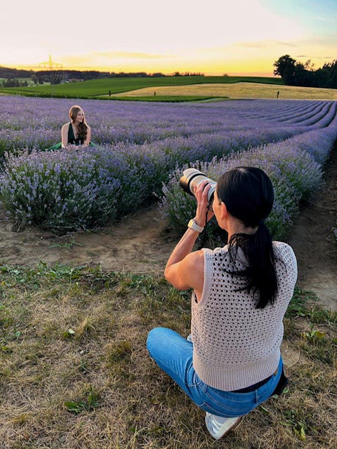 lavendelfeld adlstraß fotoshooting anne deml